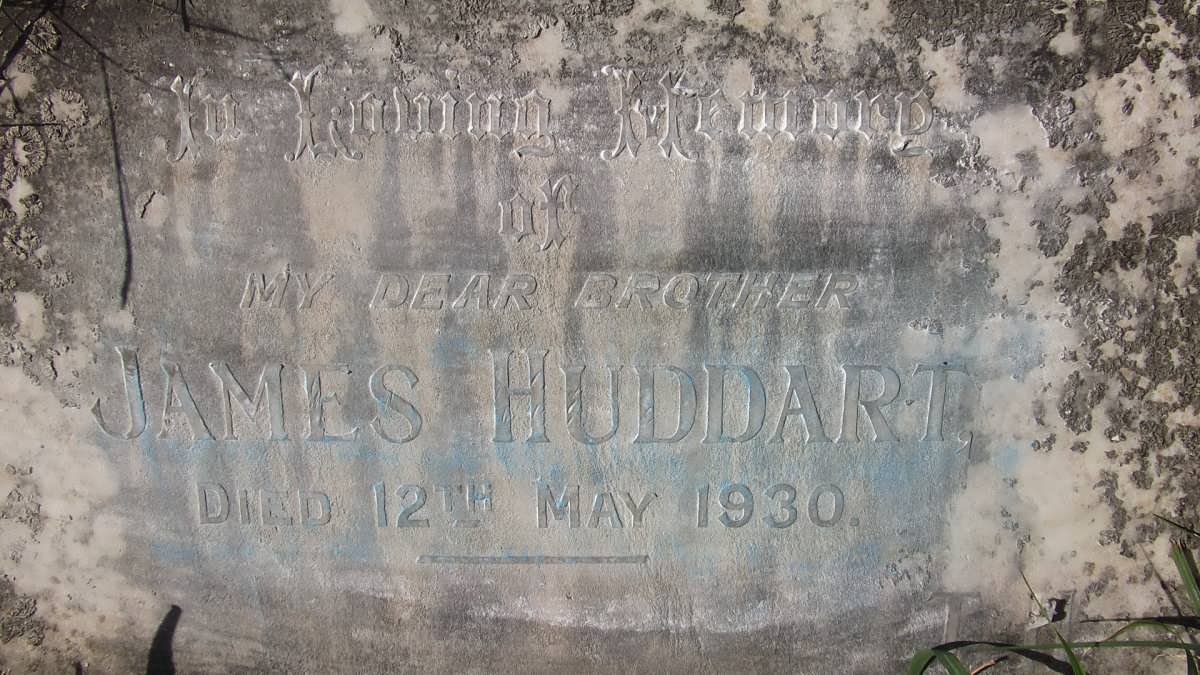 HUDDART James -1930