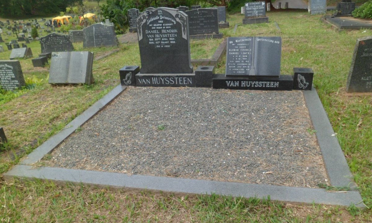 HUYSSTEEN Daniel Hendrik, van 1904-1966 :: HUYSSTEEN Eldrid George Daniel, van 1929-1981