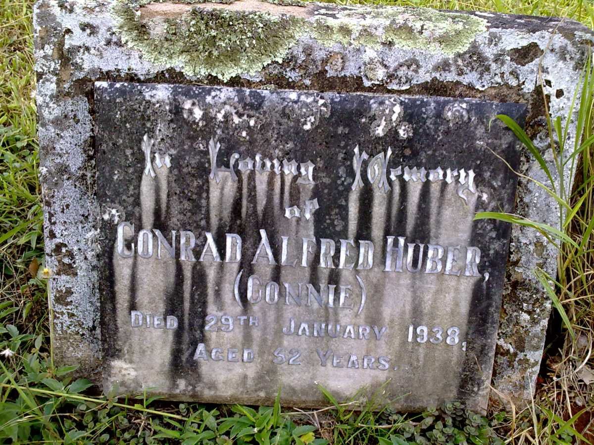 HUBER Conrad Alfred -1938