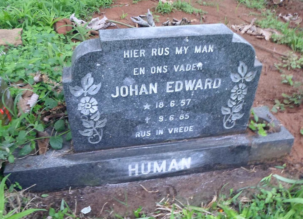 HUMAN Johan Edward 1957-1985