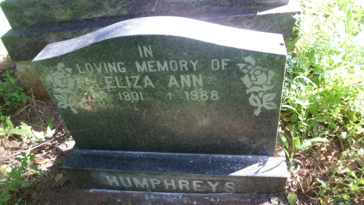 HUMPHREYS Eliza Ann 1901-1988