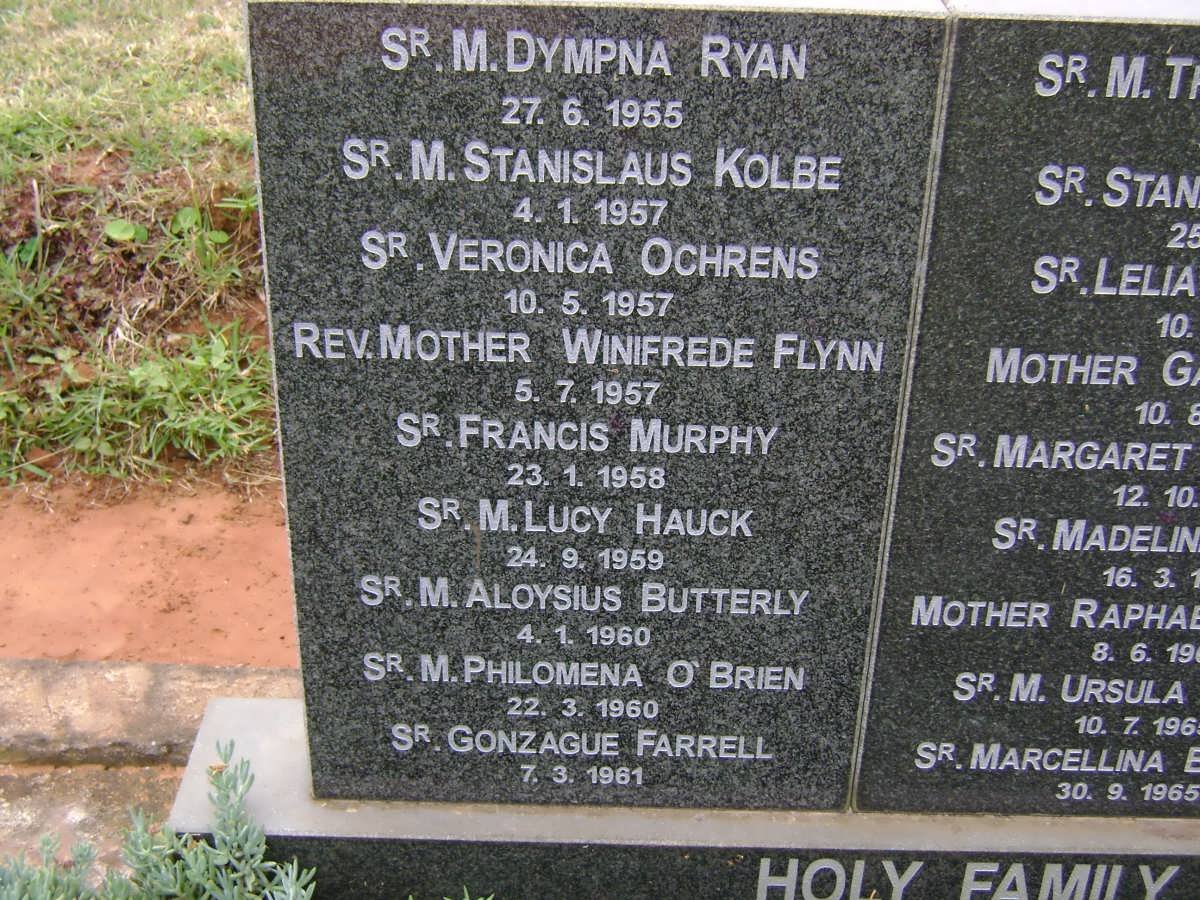 Holy Family Sisters