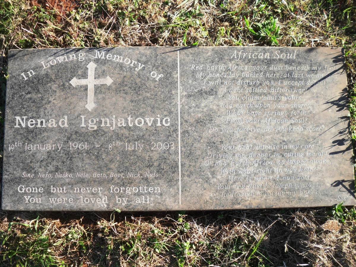 IGNJATOVIC Nenad 1961-2003