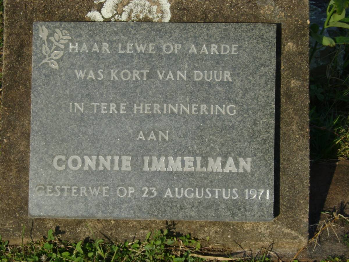 IMMELMAN Connie -1971
