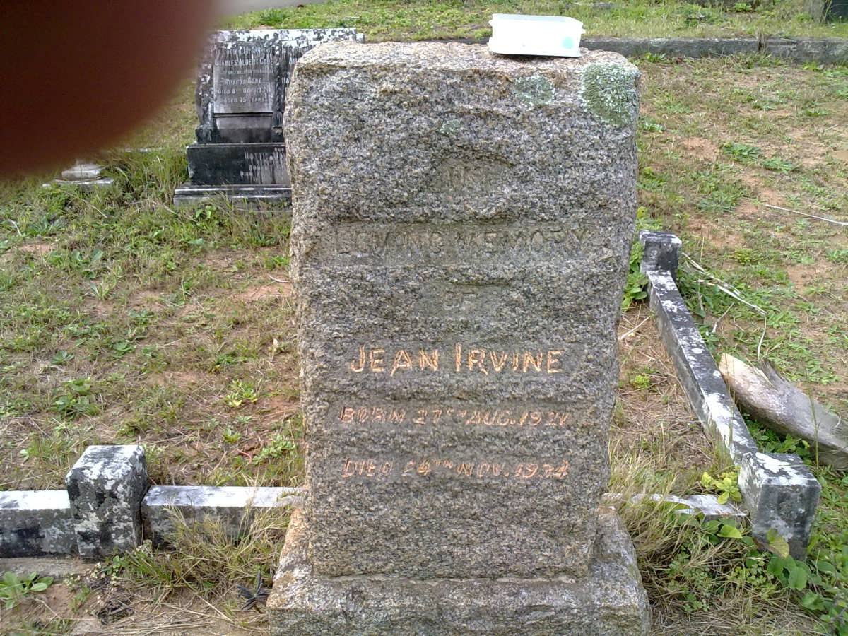IRVINE Jean 1921-1934