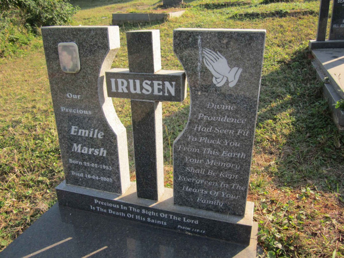 IRUSEN Emile Marsh 1983-2005