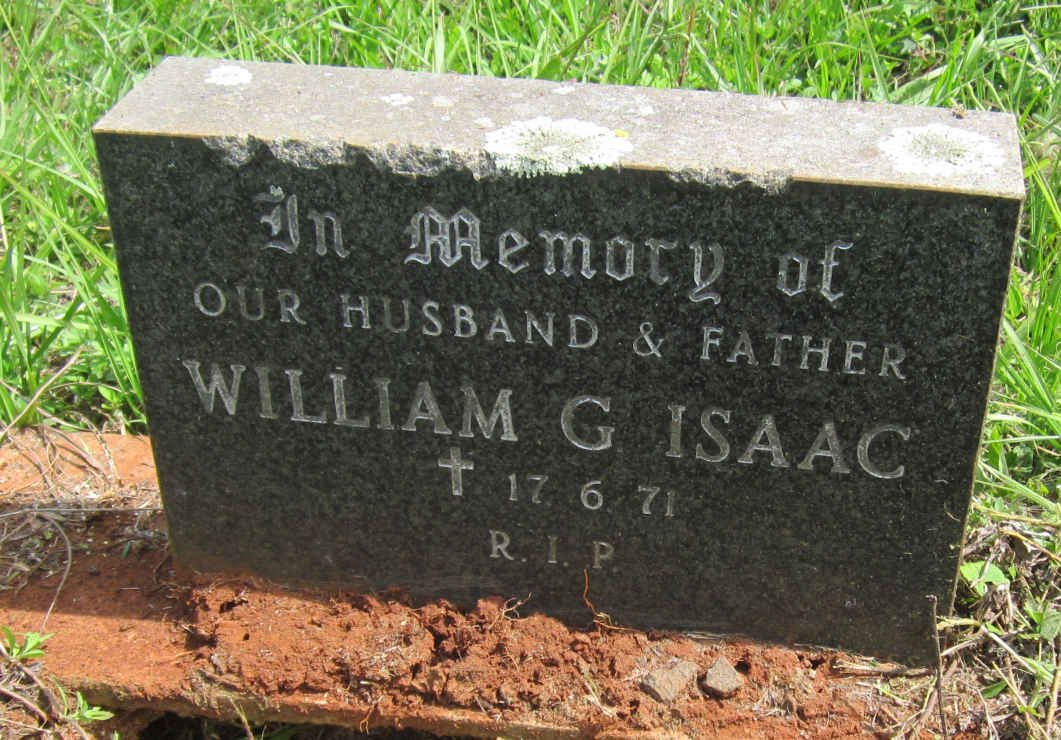 ISAAC William G. -1971