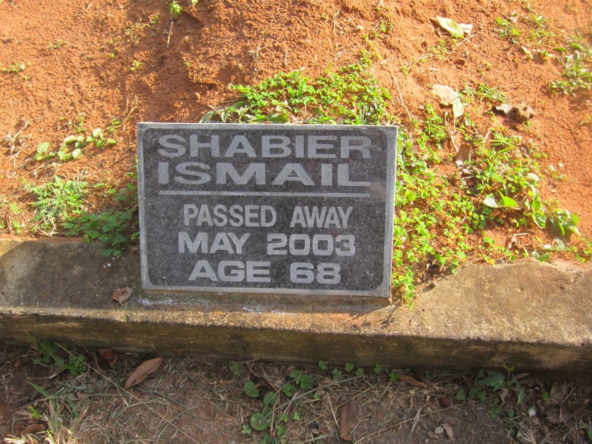 ISMAIL Shabier -2003
