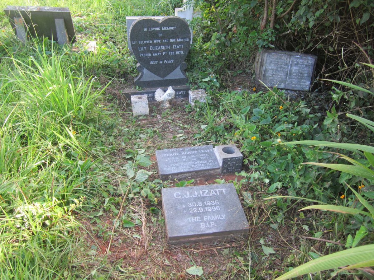 IZATT George James 1906-1973 :: IZATT Lily Elizabeth -1970 :: IZATT George Henry 1934-2001 :: IZATT C.J.J. 1935-1996