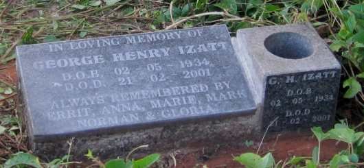 IZATT George Henry 1934-2001