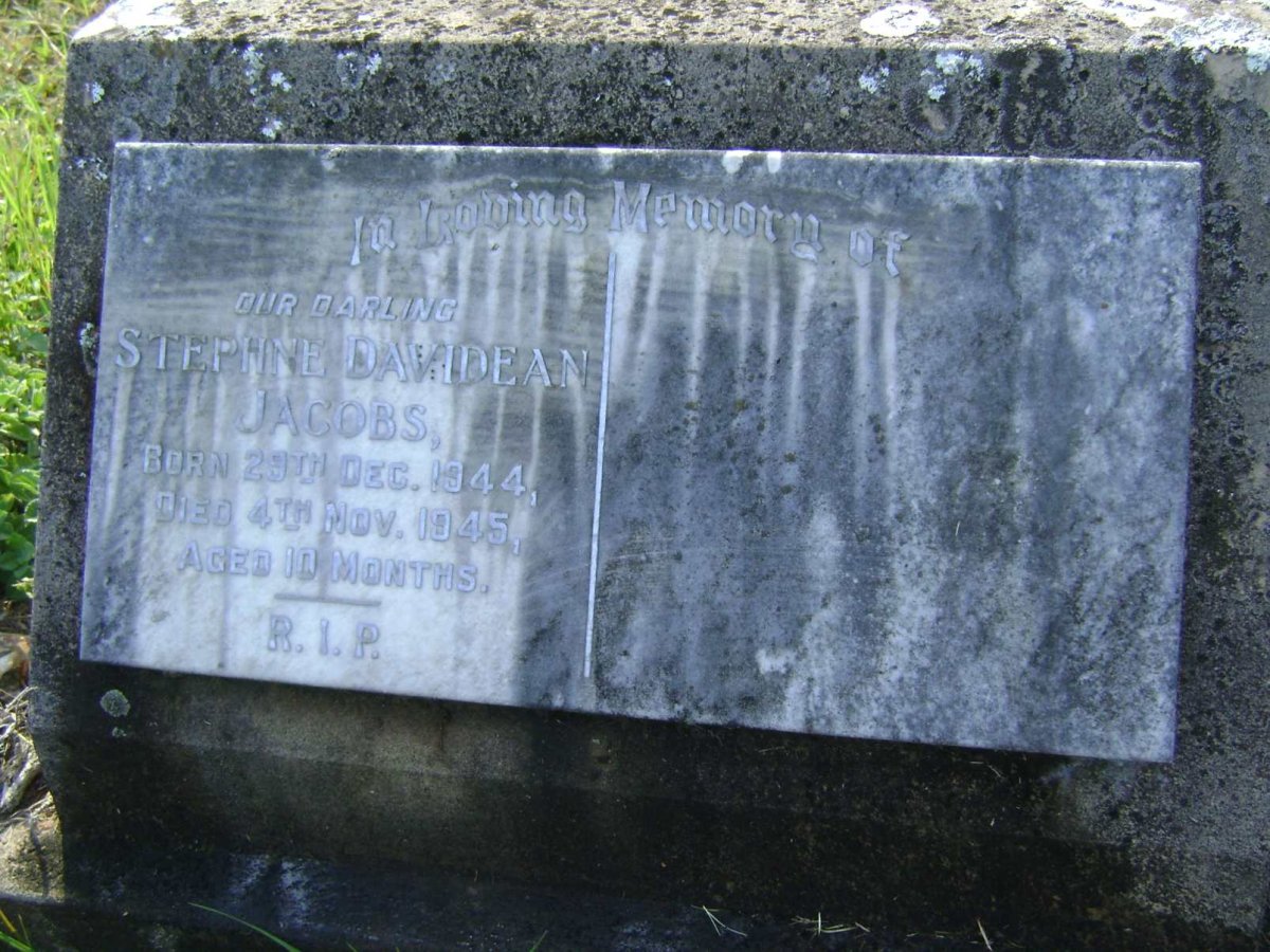 JACOBS Stephne Davidean 1944-1945