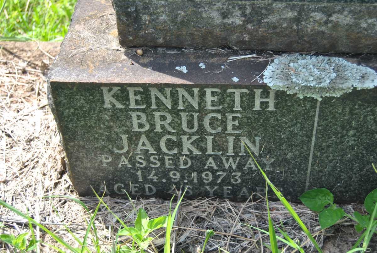 JACKLIN Kenneth Bruce -1973
