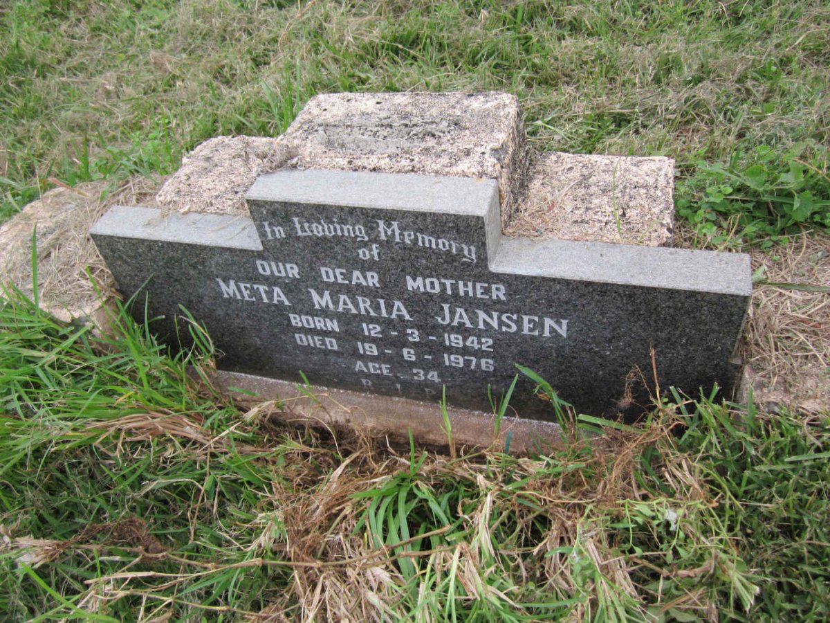 JANSEN Meta Maria 1942-1976