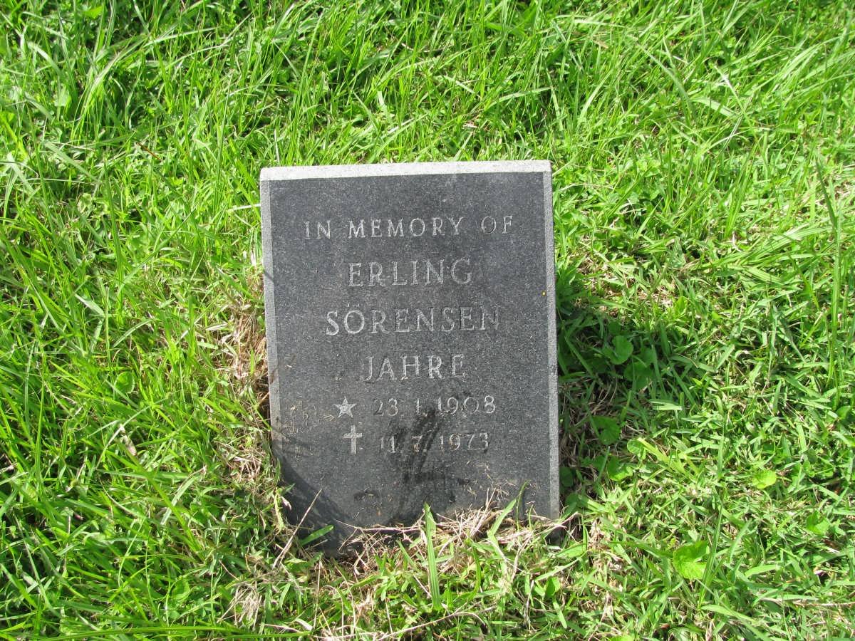 JAHRE Erling Sorensen 1908-1973