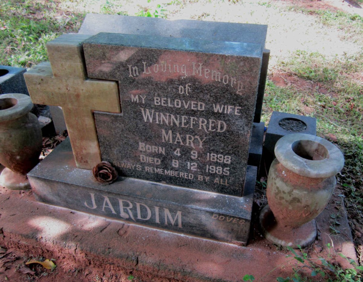 JARDIM Winnefred Mary 1898-1985