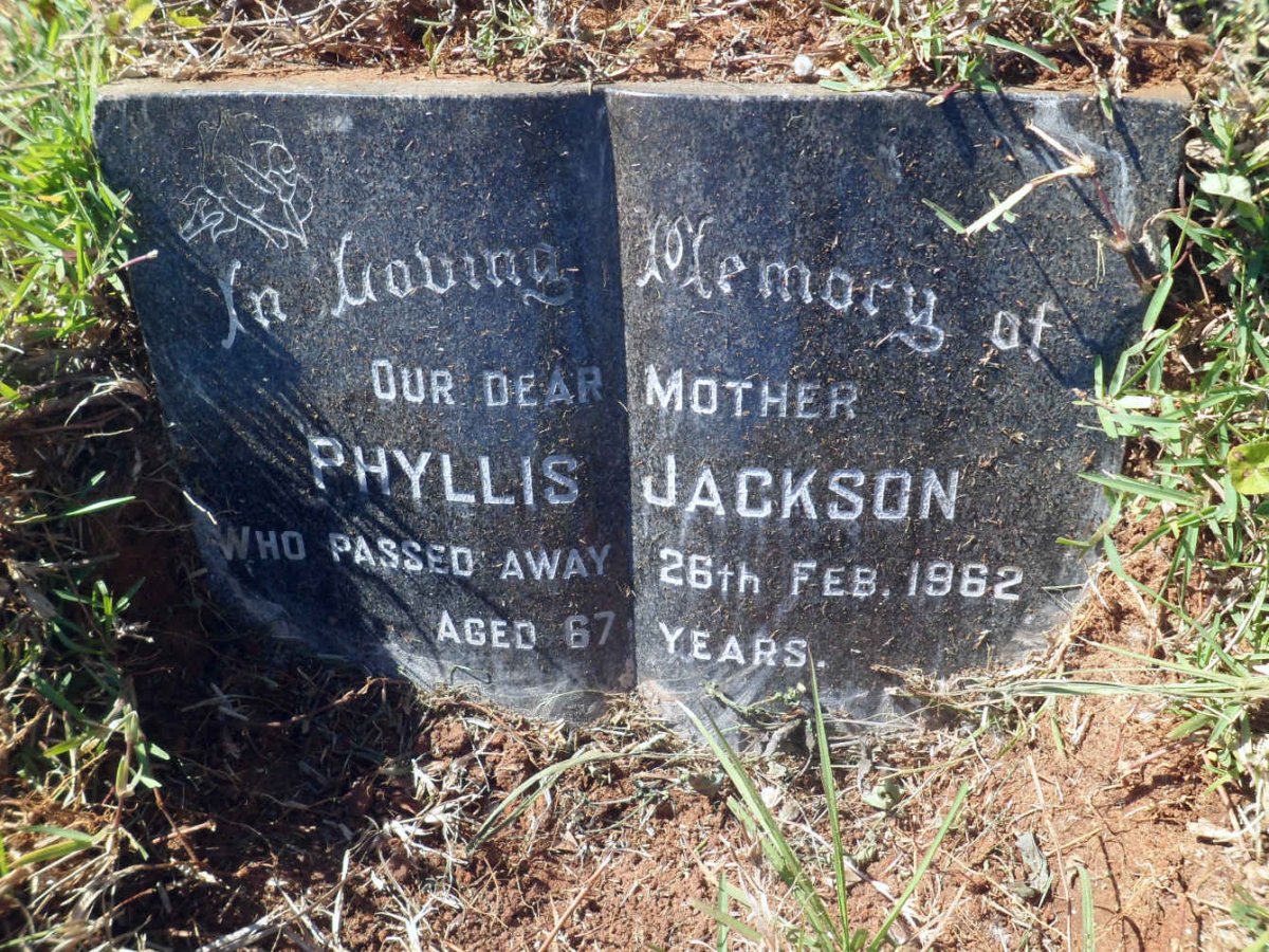JACKSON Phyllis -1962