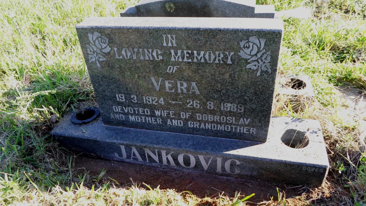 JANKOVIC Vera 1924-1989