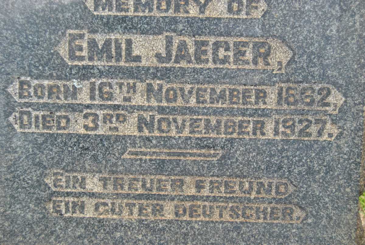 JAEGER Emil 1862-1927