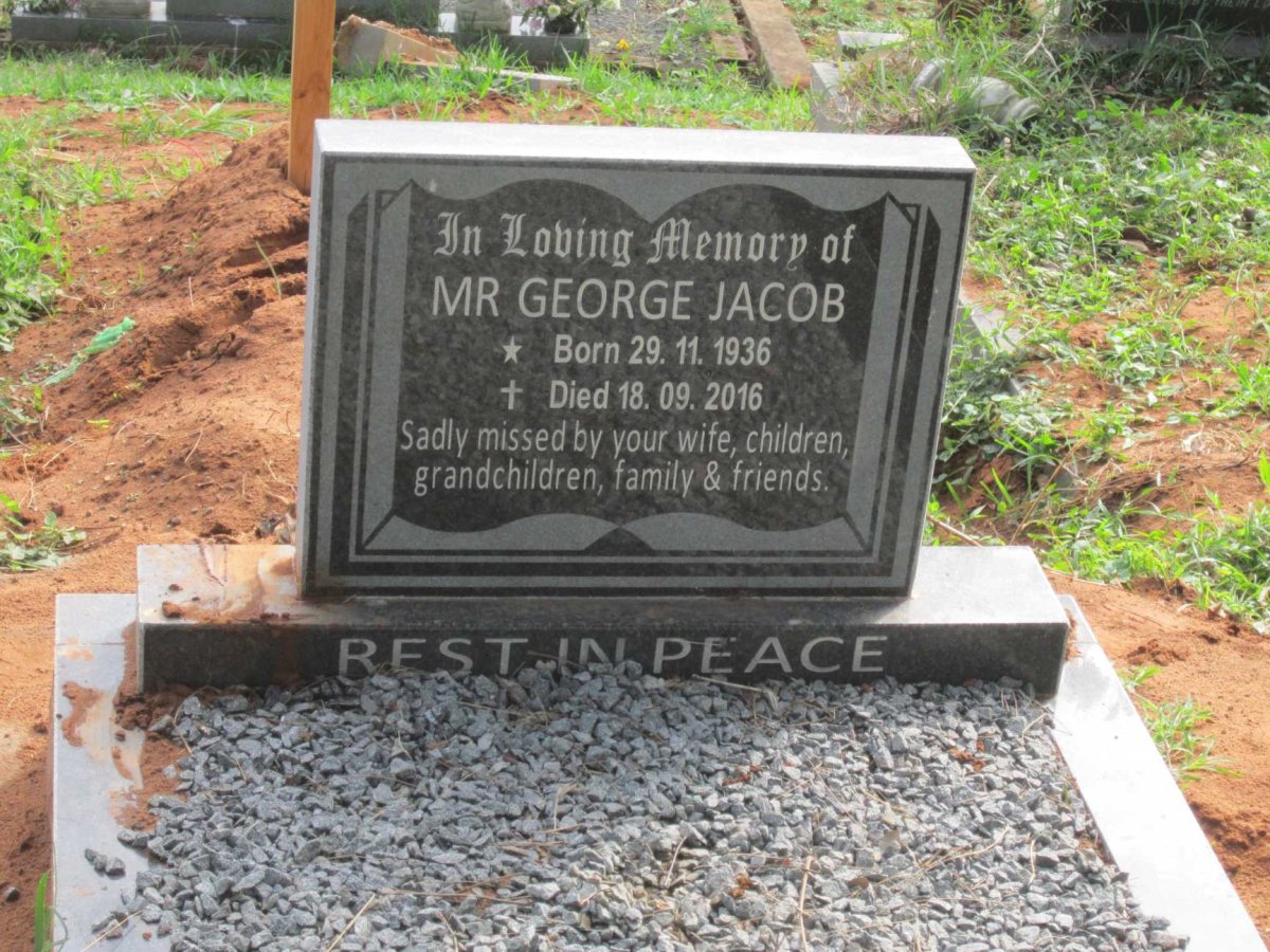 JACOB George 1936-2016