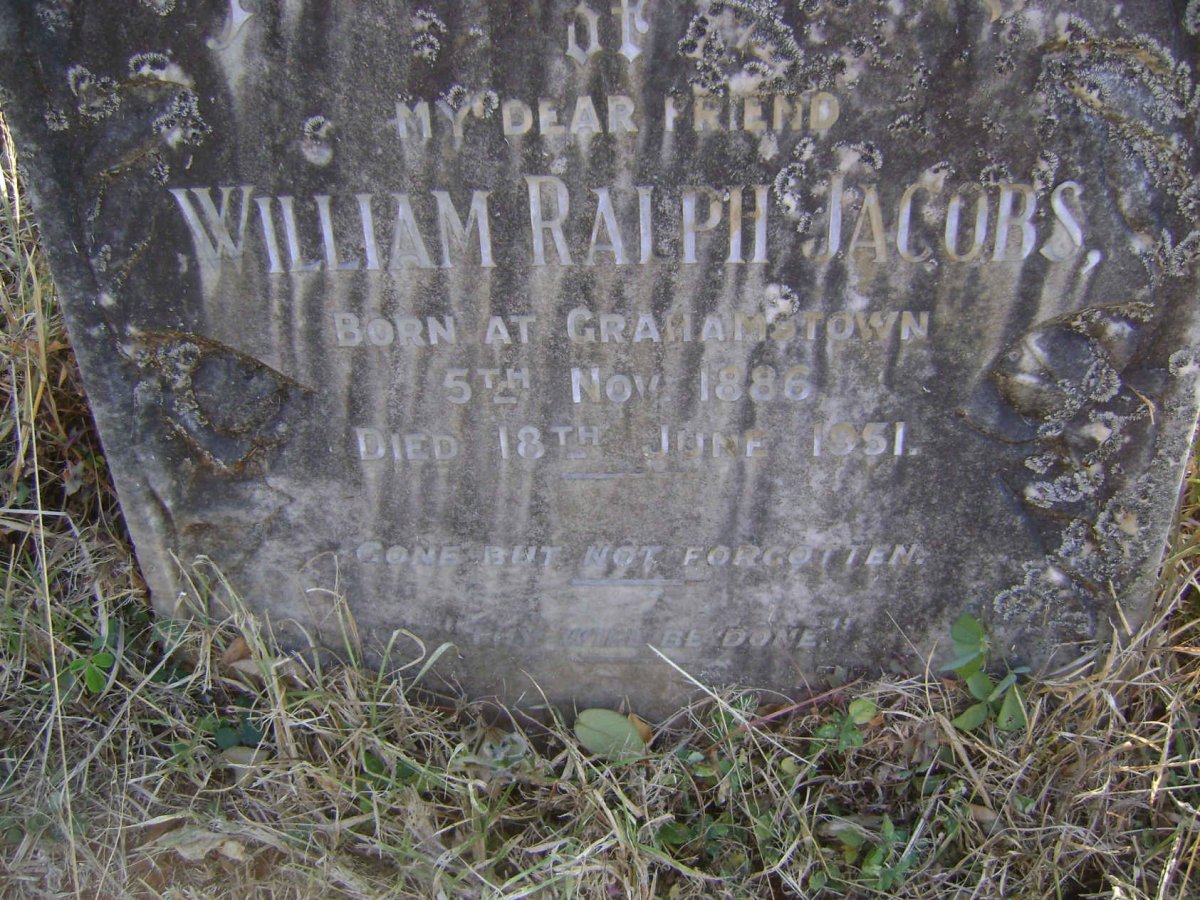JACOBS William Ralph 1886-1951