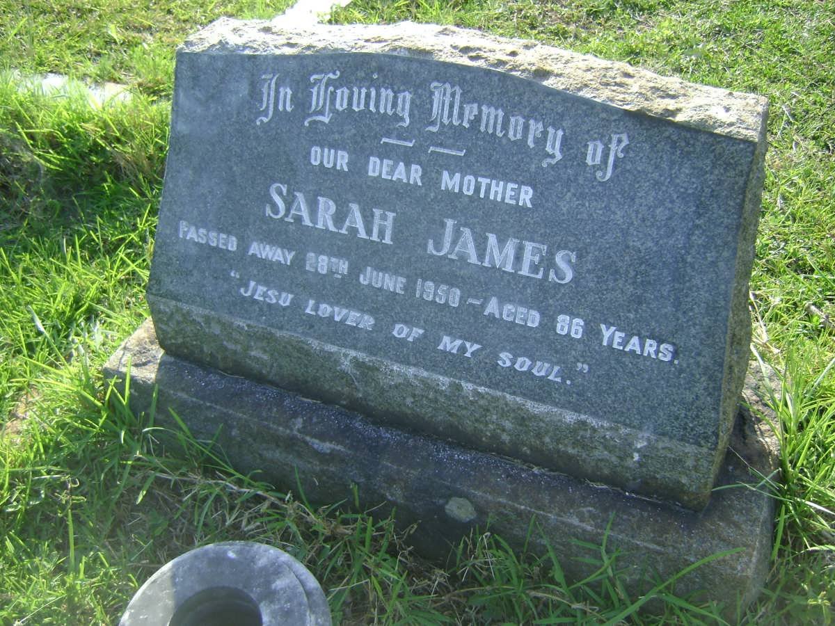 JAMES Sarah -1950