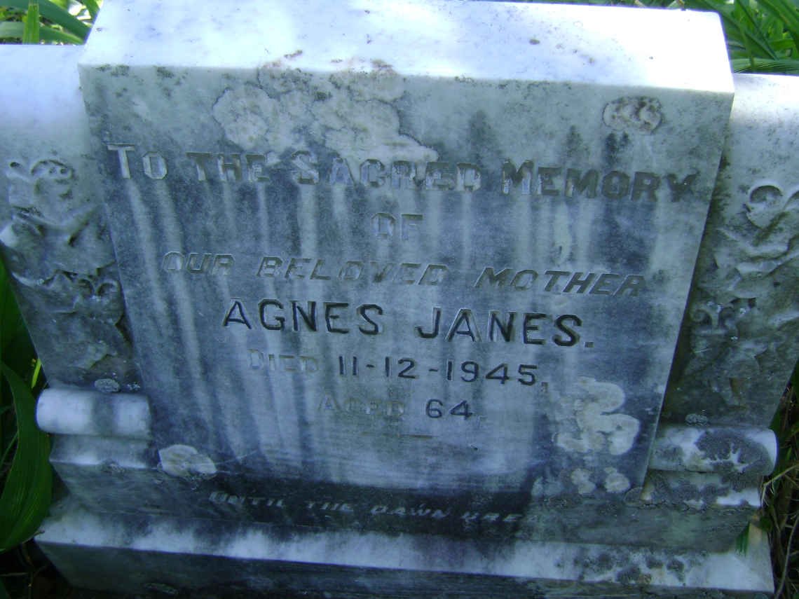 JANES Agnes -1945