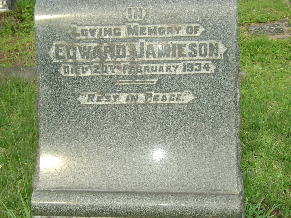 JAMIESON Edward -1934