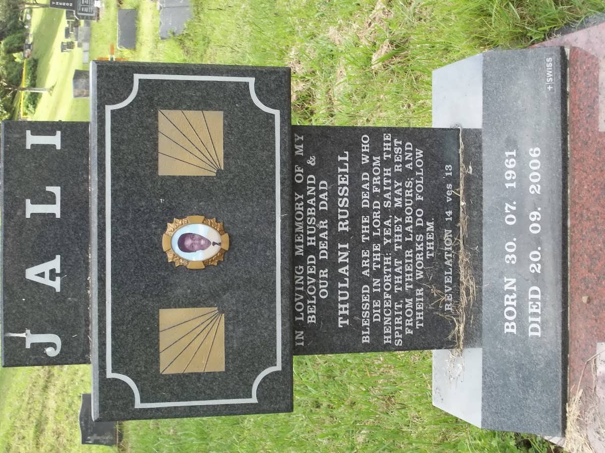 JALI Thulani Russell 1961-2006
