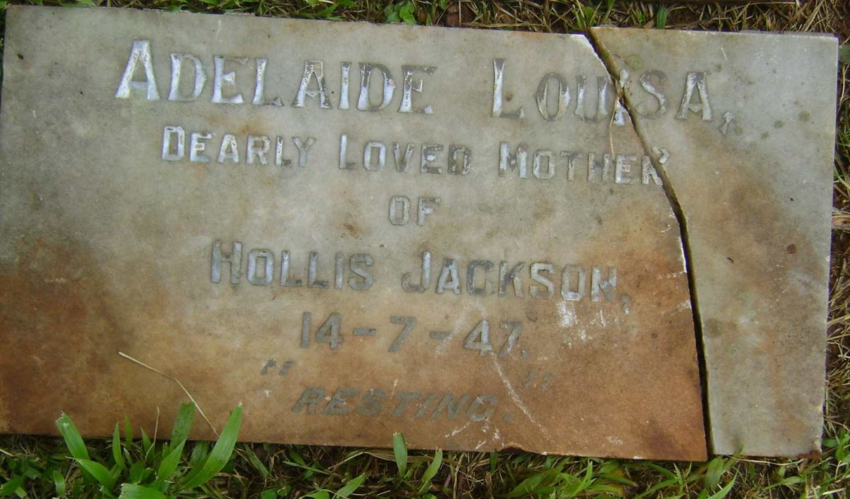 JACKSON Adelaide Louisa -1947