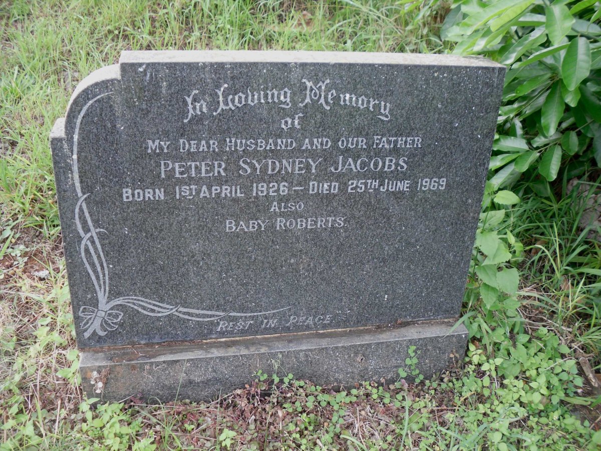JACOBS Peter Sydney 1926-1969 :: ROBERTS Baby