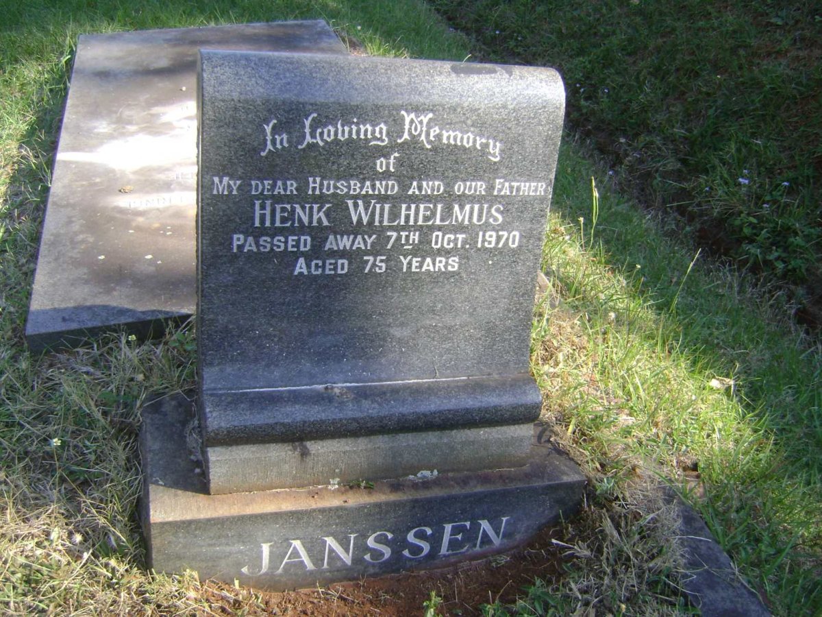 JANSSEN Henk Wilhelmus -1970