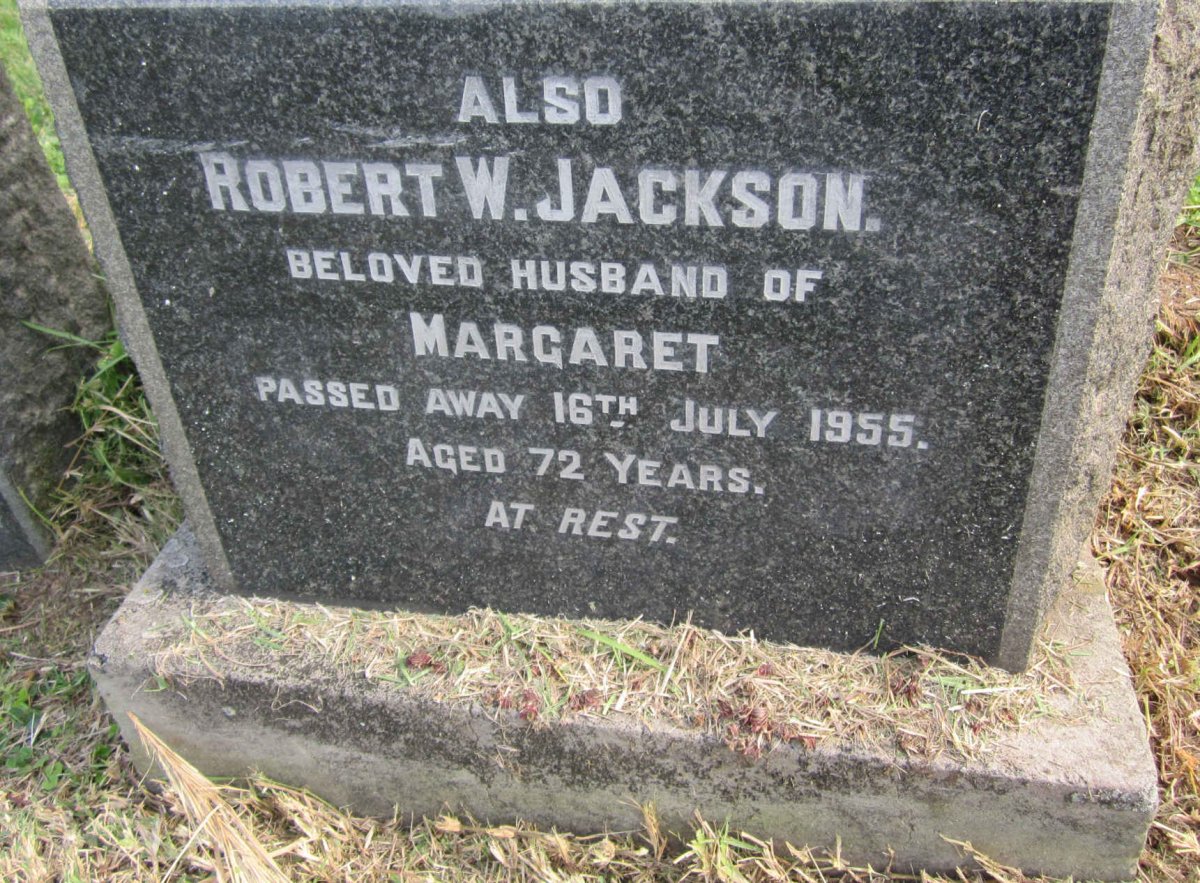 JACKSON Robert W. -1955