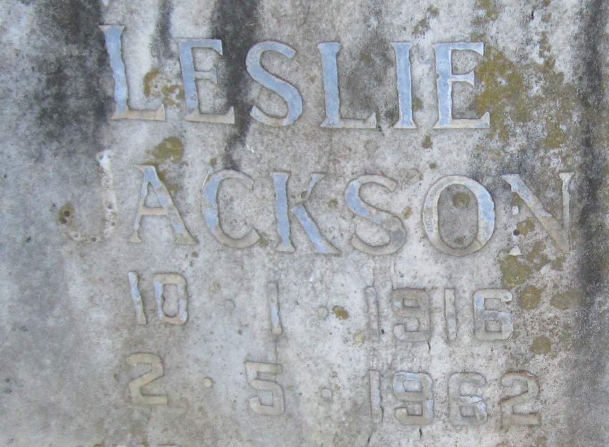 JACKSON Leslie 1916-1962