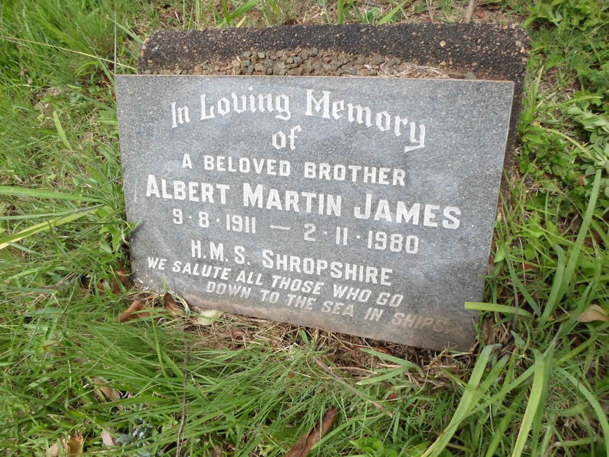 JAMES Albert Martin 1911-1980