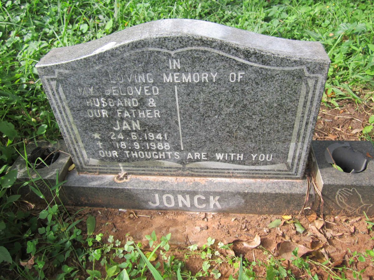 JONCK Jan 1941-1988