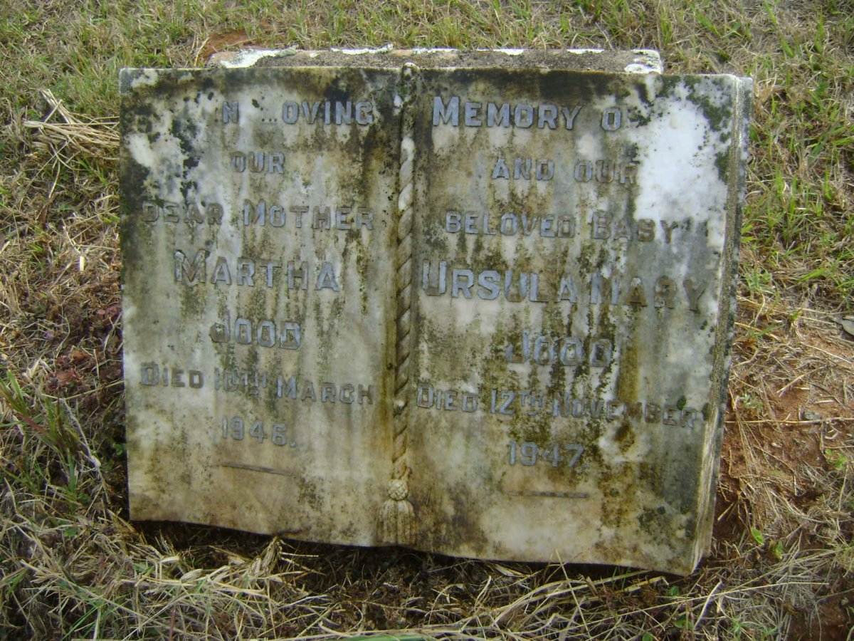 JOOD Martha -1946 :: JOOD Ursula Mary -1947