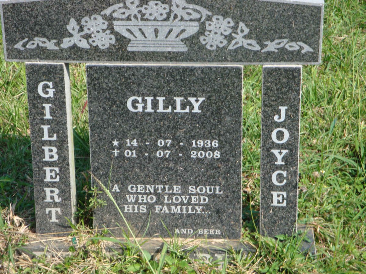 JOYCE Gilbert 1936-2008