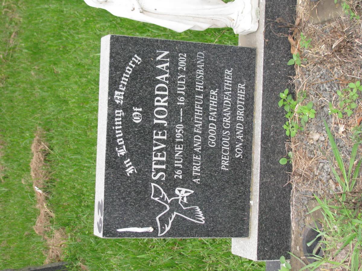 JORDAAN Steve 1950-2002