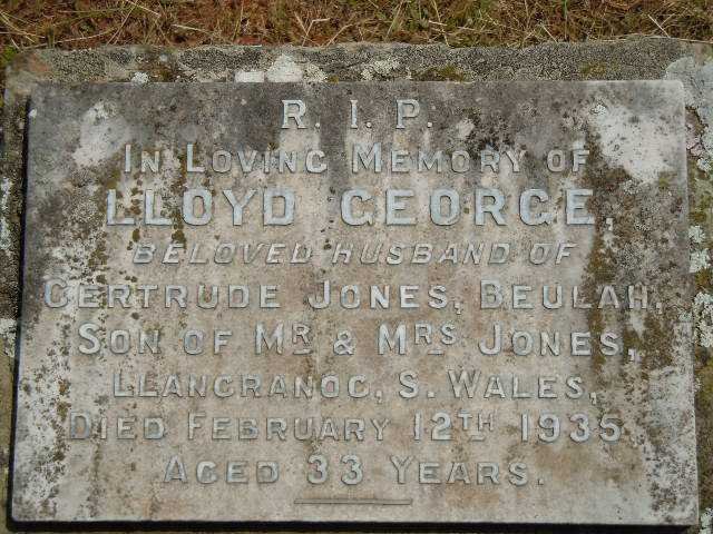JONES Lloyd George -1935