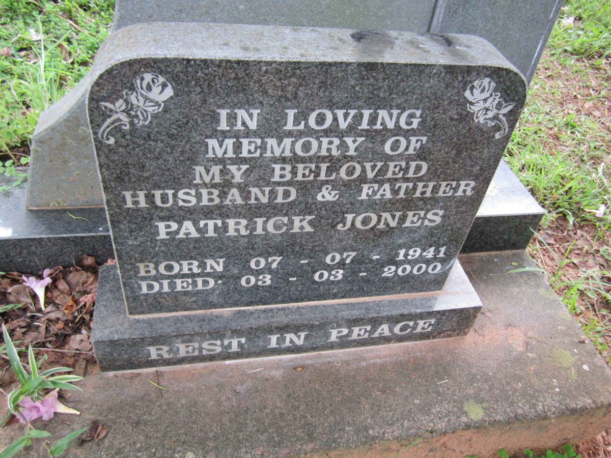 JONES Patrick 1941-2000