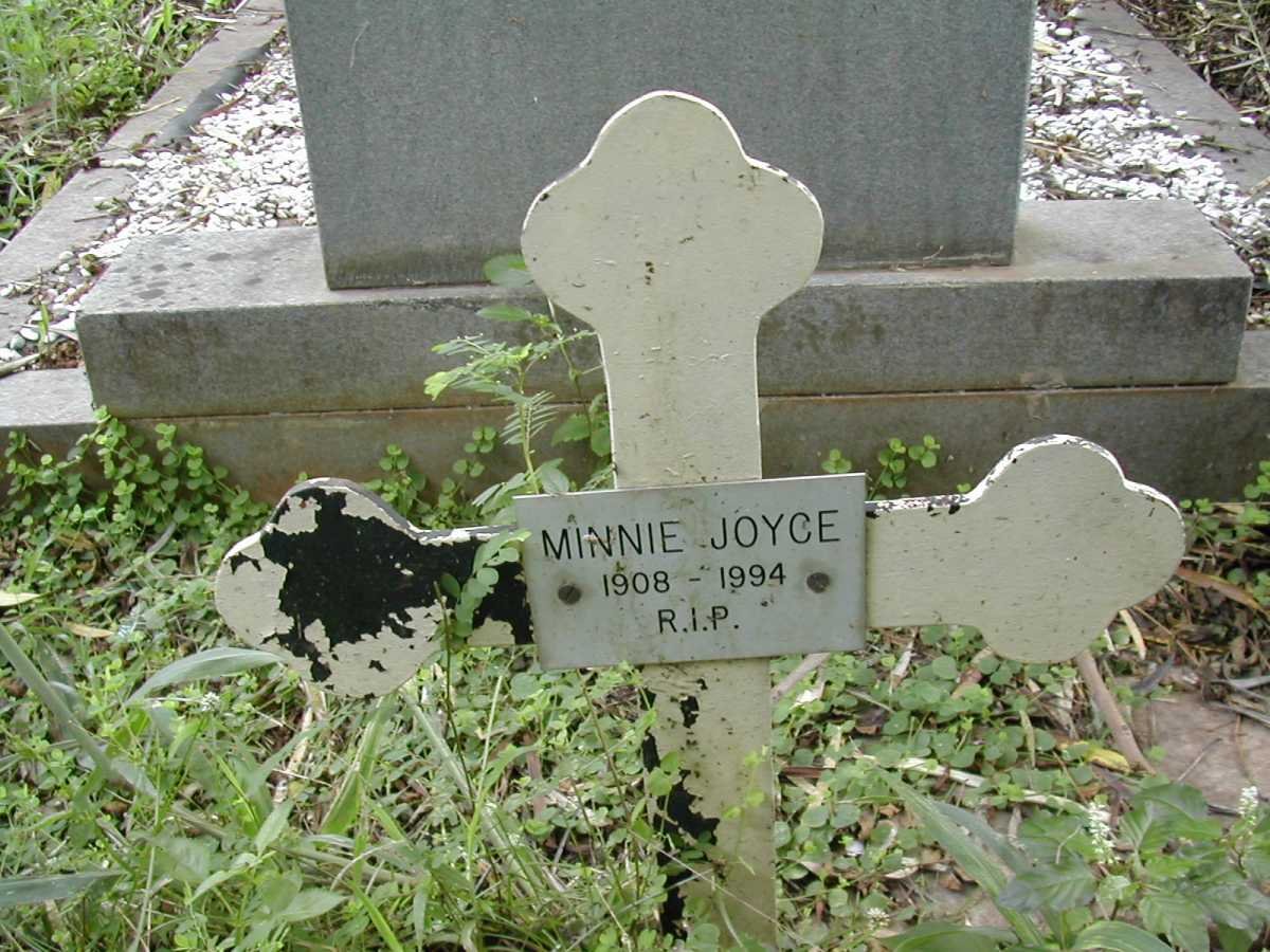 JOYCE Minnie 1908-1994