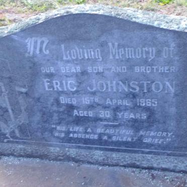 JOHNSTON Eric -1965