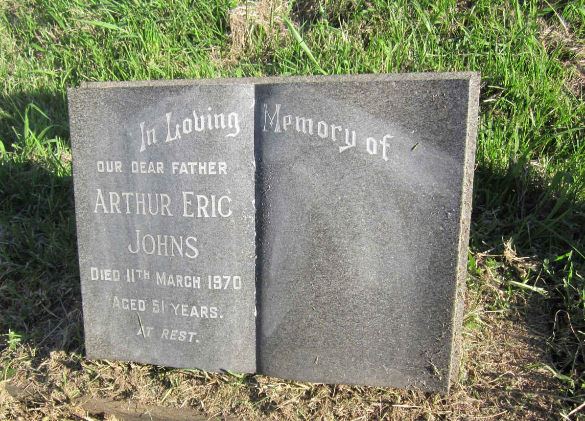 JOHNS Arthur Eric -1970