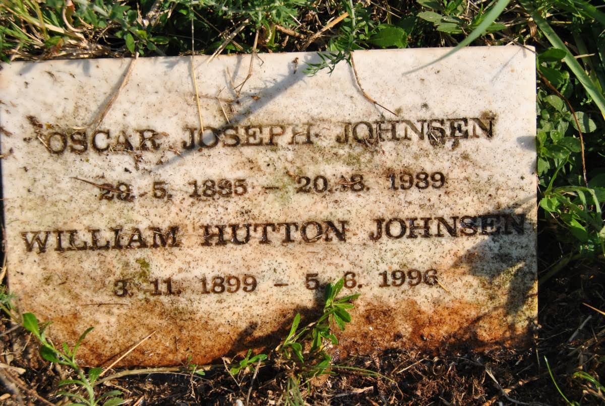 JOHNSEN Oscar Joseph 1895-1989 :: JOHNSEN William Hutton 1899-1996