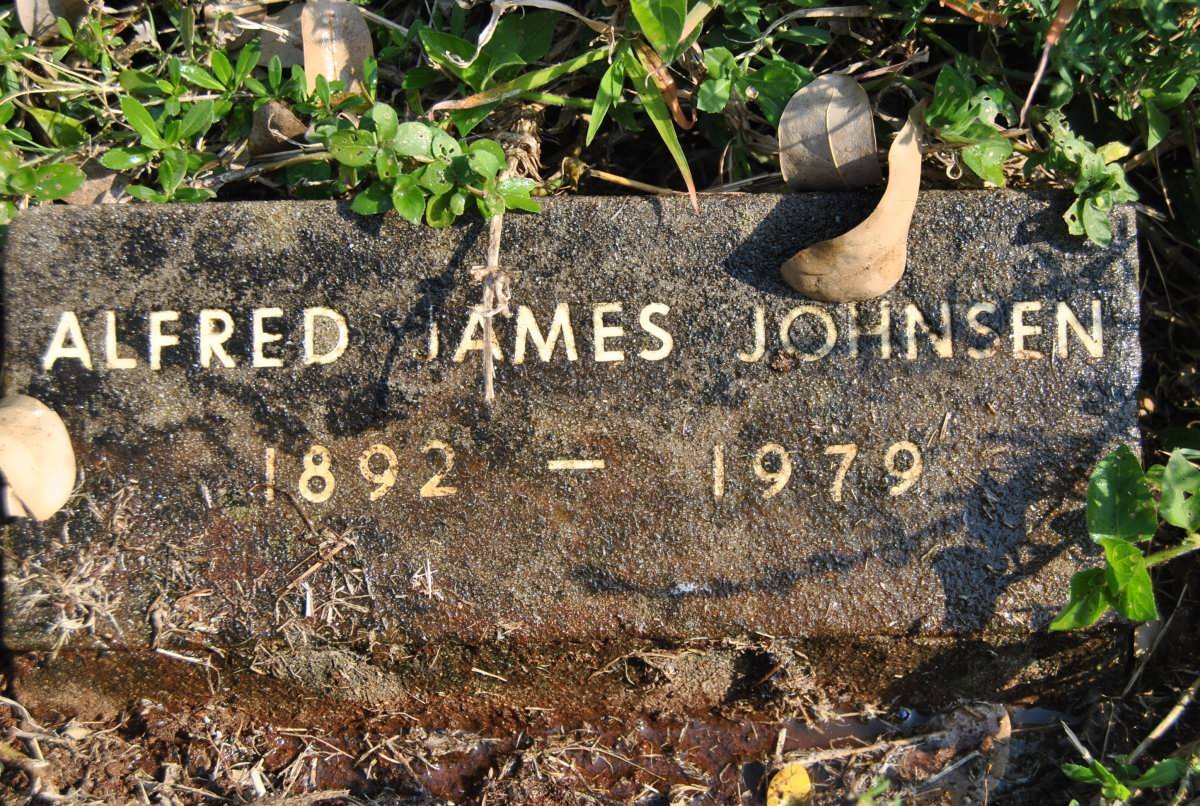 JOHNSEN Alfred James 1892-1979