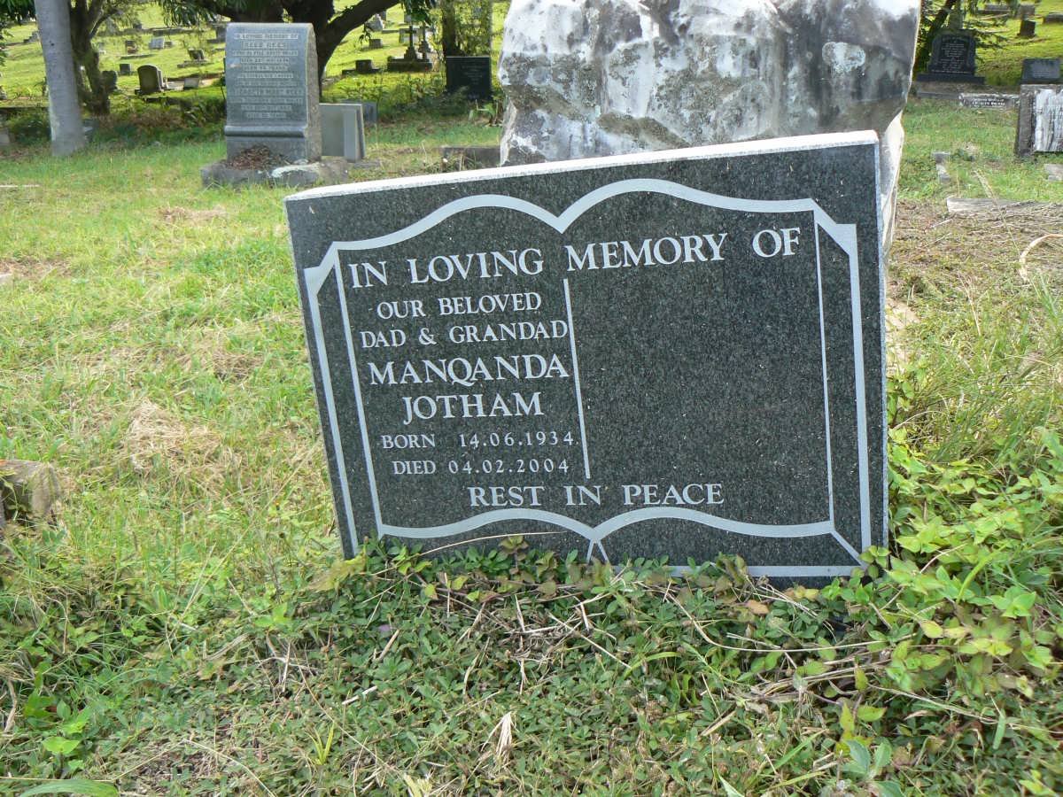 JOTHAM Manqanda 1934-2004