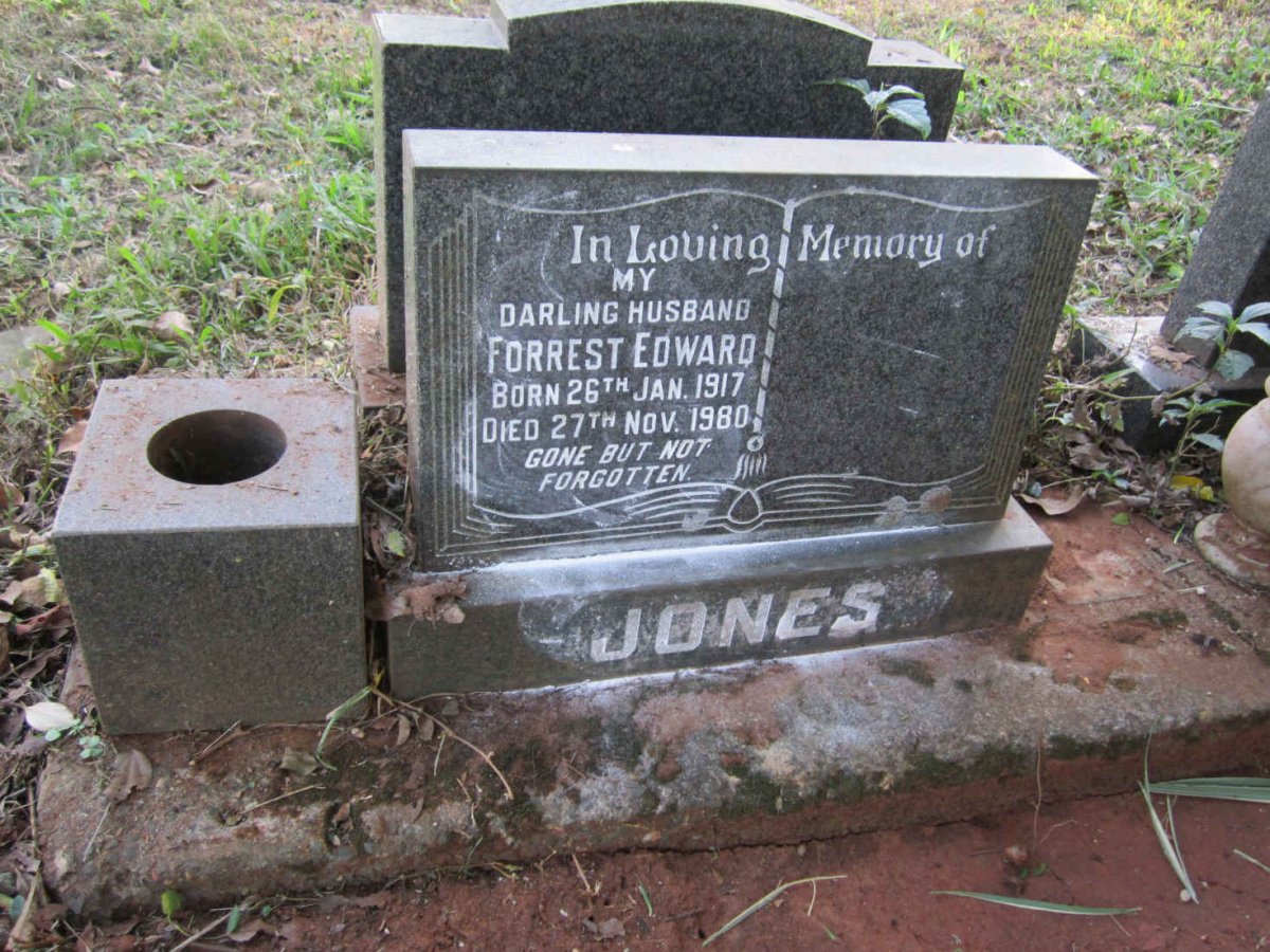 JONES Forrest Edward 1917-1980