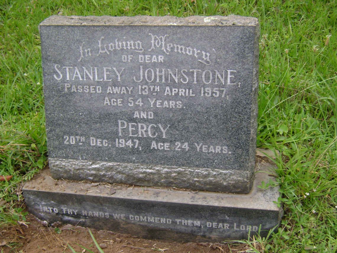JOHNSTONE Stanley -1957 :: JOHNSTONE Percy -1947