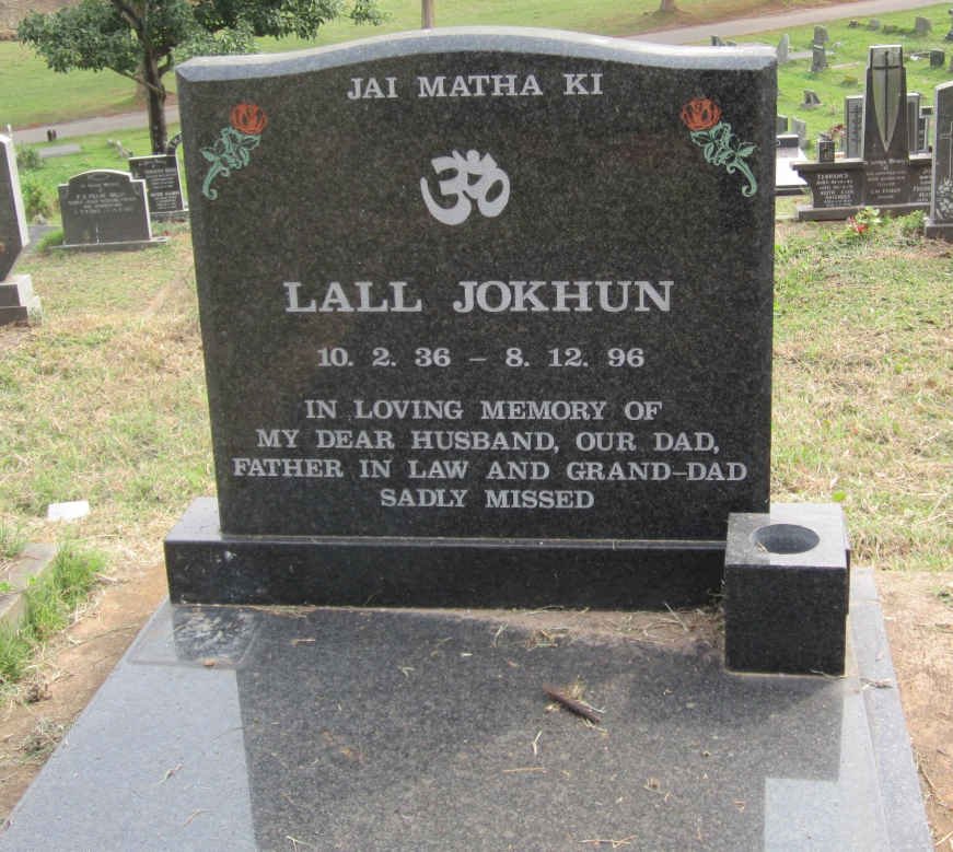 JOKHUN Lall 1936-1996