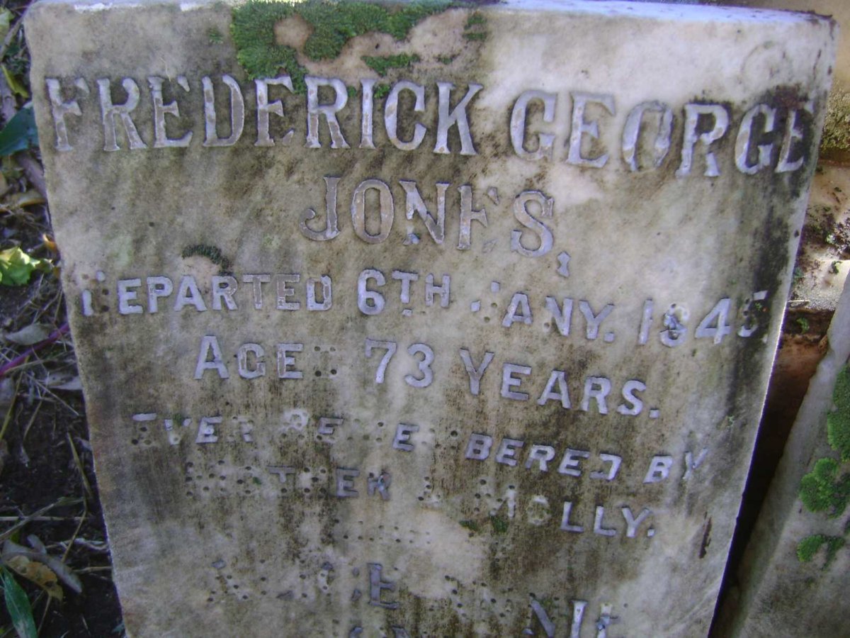 JONES Frederick George -1945